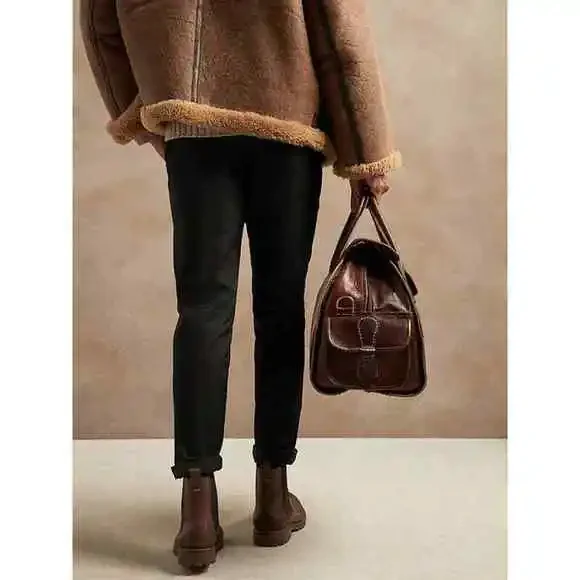 Banana Republic Slim Core Temp pant 44/34 Black - Picture 2 of 6